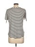 Green Envelope Ivory Short Sleeve Top Size L - photo 2