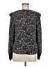 Evereve 100% Polyester Black Long Sleeve Blouse Size M - photo 1