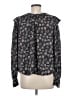 Evereve 100% Polyester Black Long Sleeve Blouse Size M - photo 2