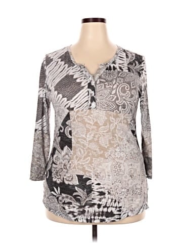 David Cline 3/4 Sleeve T-Shirt (view 1)