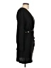 Zara Solid Black Cocktail Dress Size L - photo 4