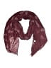 Unbranded 100% Polyester Burgundy Scarf One size - photo 1