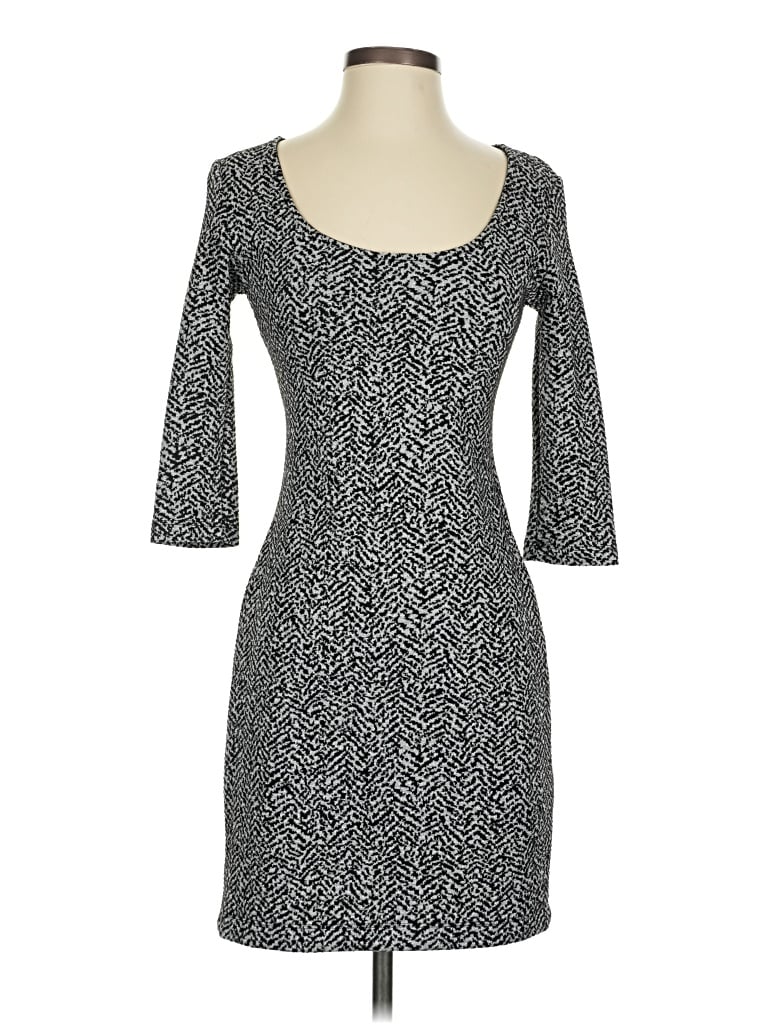 Pre-owned Bailey Blue Casual Dress In Gray