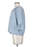 MICHAEL Michael Kors Blue 3/4 Sleeve Blouse Size S - photo 5
