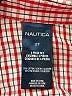 Nautica Checkered-gingham Red Long Sleeve Button-Down Shirt Size 2T - photo 3