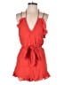Essue Solid Red Romper Size M - photo 1
