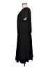 Susan Graver Solid Black Casual Dress Size M - photo 5