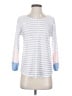 Bobeau White 3/4 Sleeve Top Size S - photo 1