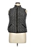 Charter Club Chevron-herringbone Gray Vest Size XL (petite) - photo 1