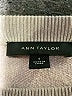 Ann Taylor Houndstooth Gray Pullover Sweater Size S - photo 7