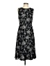 Talbots Paisley Black Cocktail Dress Size 2 - photo 1