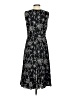 Talbots Paisley Black Cocktail Dress Size 2 - photo 2