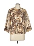 Alfred Dunner Print Gold Jacket Size 12 (petite) - photo 1