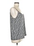 Ann Taylor 100% Polyester Black Tank Top Size M - photo 4