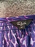Rails Animal Print Purple 3/4 Sleeve Blouse Size M - photo 6