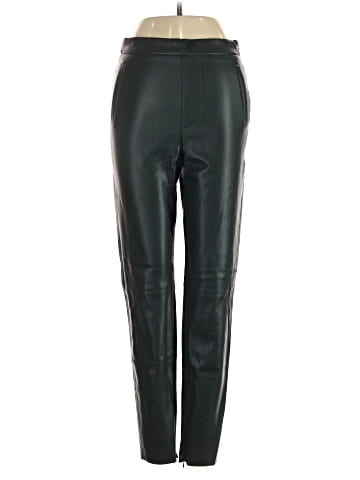 Zara Faux Leather Pants (view 1)