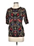 Carlisle Black Short Sleeve Blouse Size M - photo 1