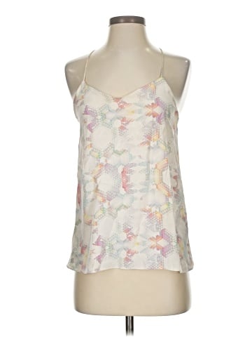 Tibi Sleeveless Silk Top (view 1)
