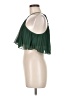 Shein 100% Polyester Green Sleeveless Blouse Size 6 - photo 5