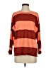Ann Taylor LOFT Stripes Orange Pullover Sweater Size S - photo 1
