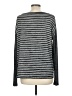 Gap Stripes Gray Black Pullover Sweater Size M - photo 2