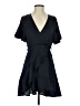 Hello Molly 100% Polyester Black Blue Cocktail Dress Size 4 - photo 1