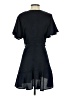 Hello Molly 100% Polyester Black Blue Cocktail Dress Size 4 - photo 2
