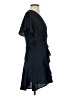 Hello Molly 100% Polyester Black Blue Cocktail Dress Size 4 - photo 4