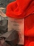 Calvin Klein 100% Polyester Orange Long Sleeve Blouse Size L - photo 8