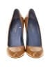 Sergio Rossi Color Block Tan Heels Size EU 40 - photo 2