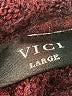 VICI Burgundy Turtleneck Sweater Size L - photo 6