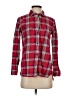 Madewell Plaid Red Long Sleeve Button-Down Shirt Size XS - photo 1