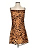 Lulus Animal Print Orange Cocktail Dress Size S - photo 1