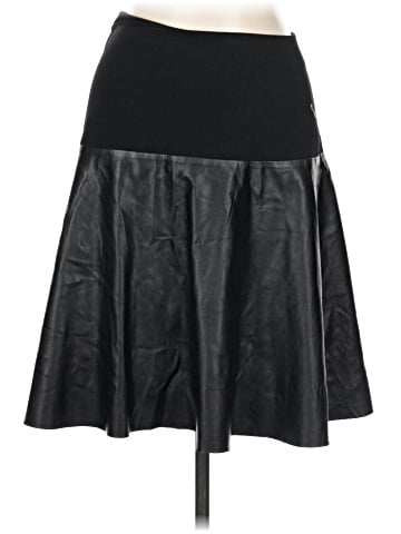 Lafayette 148 New York Faux Leather Skirt (view 1)
