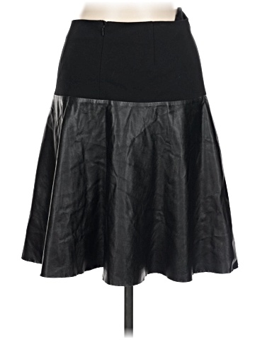 Lafayette 148 New York Faux Leather Skirt (view 2)