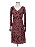 Laundry by Shelli Segal Print Red Cocktail Dress Size 4 - photo 1