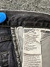 Levi's Chevron-herringbone Black Jeans Size 27 waist - photo 7