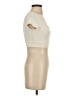 Shein Ivory Short Sleeve Top Size 2 - photo 4