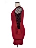 Shein Curve 100% Polyester Red Cocktail Dress Size 0X - photo 5
