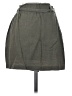 Ci Sono Solid Gray Casual Skirt Size S - photo 2