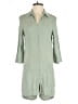 Monrow 100% Rayon Solid Green Romper Size S - photo 1