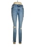 River Island Hearts Blue Jeans Size 10 - photo 1