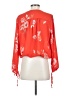 Collective Concepts 100% Polyester Orange 3/4 Sleeve Blouse Size S - photo 2
