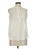 Ann Taylor Ivory Sleeveless Blouse Size M (petite) - photo 1