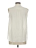 Ann Taylor Ivory Sleeveless Blouse Size M (petite) - photo 2