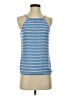 Express 100% Polyester Blue Sleeveless Top Size XS - photo 1
