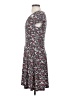 MICHAEL Michael Kors Floral Multi Color Gray Casual Dress Size S - photo 5