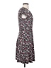 MICHAEL Michael Kors Floral Multi Color Gray Casual Dress Size S - photo 4