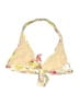 J.Crew Floral Yellow Swimsuit Top Size M - photo 2