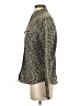 Equipment Animal Print Gray Long Sleeve Blouse Size S - photo 5